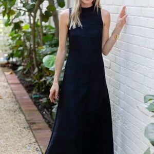 NWT - silk Julia Amory “Jane” dress in black (very Carolyn Bessette Kennedy)